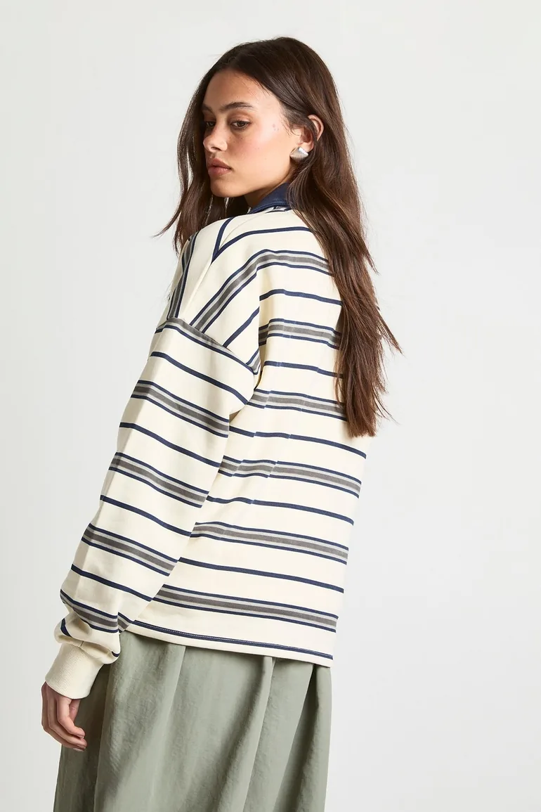 سويتشيرت بوهو متعدد الالوان بأكمام طويلة - 2