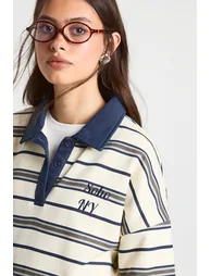 سويتشيرت بوهو متعدد الالوان بأكمام طويلة - 3