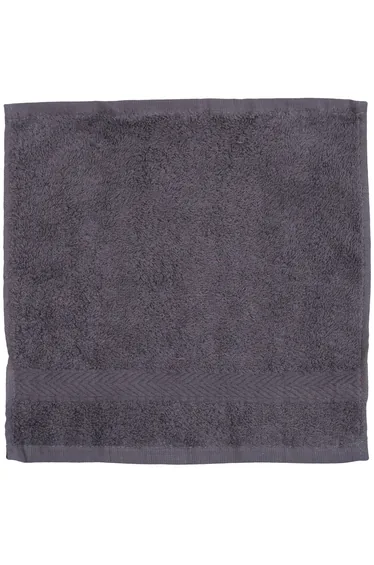 Towel City Luxury Range 550 GSM - Face Cloth / Towel (30 X 30 CM) - Steel Grey
