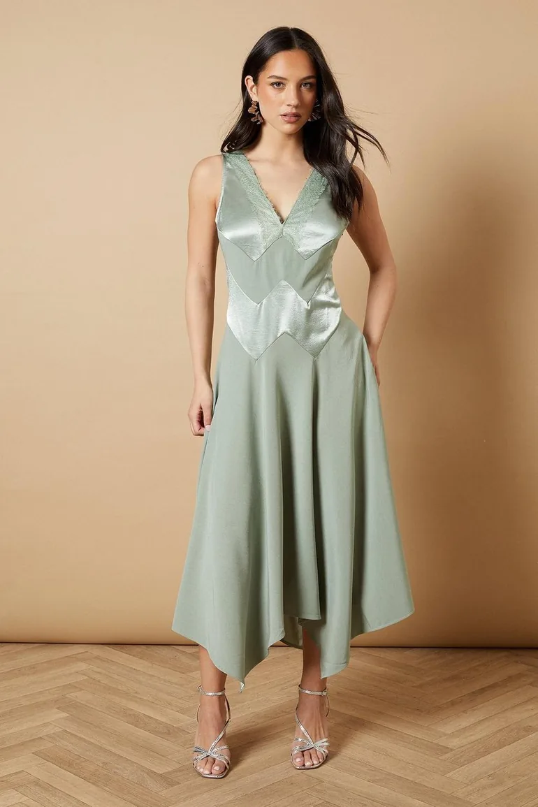 what is a birthday dress Mesh Asymmetrical Neck Slip Long Sleeve Maxi Dress – Micas