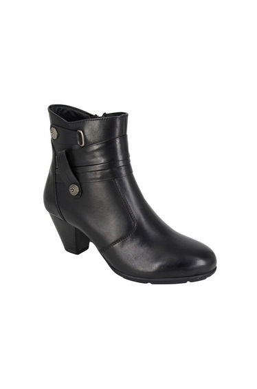 Cipriata Womens/Ladies Claretta Leather Ankle Boots - Black