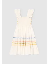 Monique Ric Rac Detail Dress - 5
