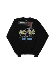 AC/DC Boys 1981 Live Tour Sweatshirt - Black