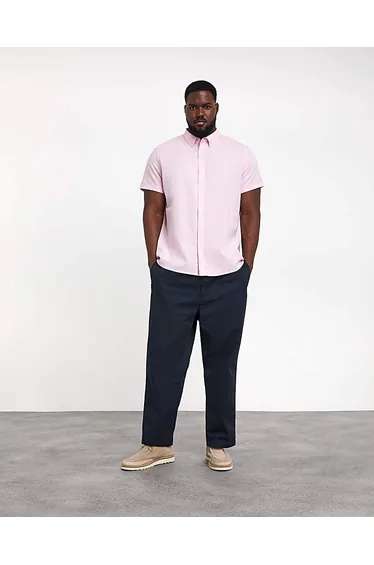 Short Sleeve Oxford Shirt Long