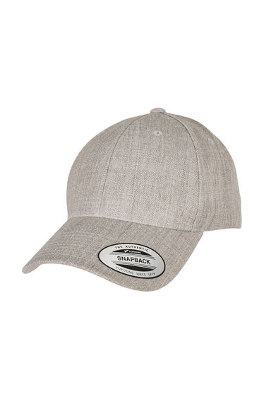 Flexfit Unisex Adult Premium Snapback Cap - Heather Grey