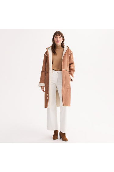 Long Reversible Coat For Mid-Winter