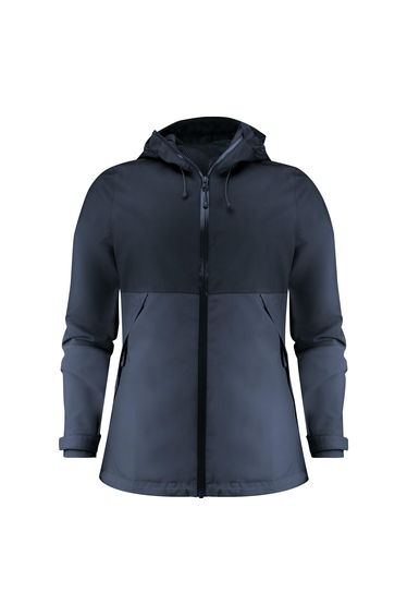 James Harvest Womens/Ladies Northville Two Tone Shell Jacket - Navy