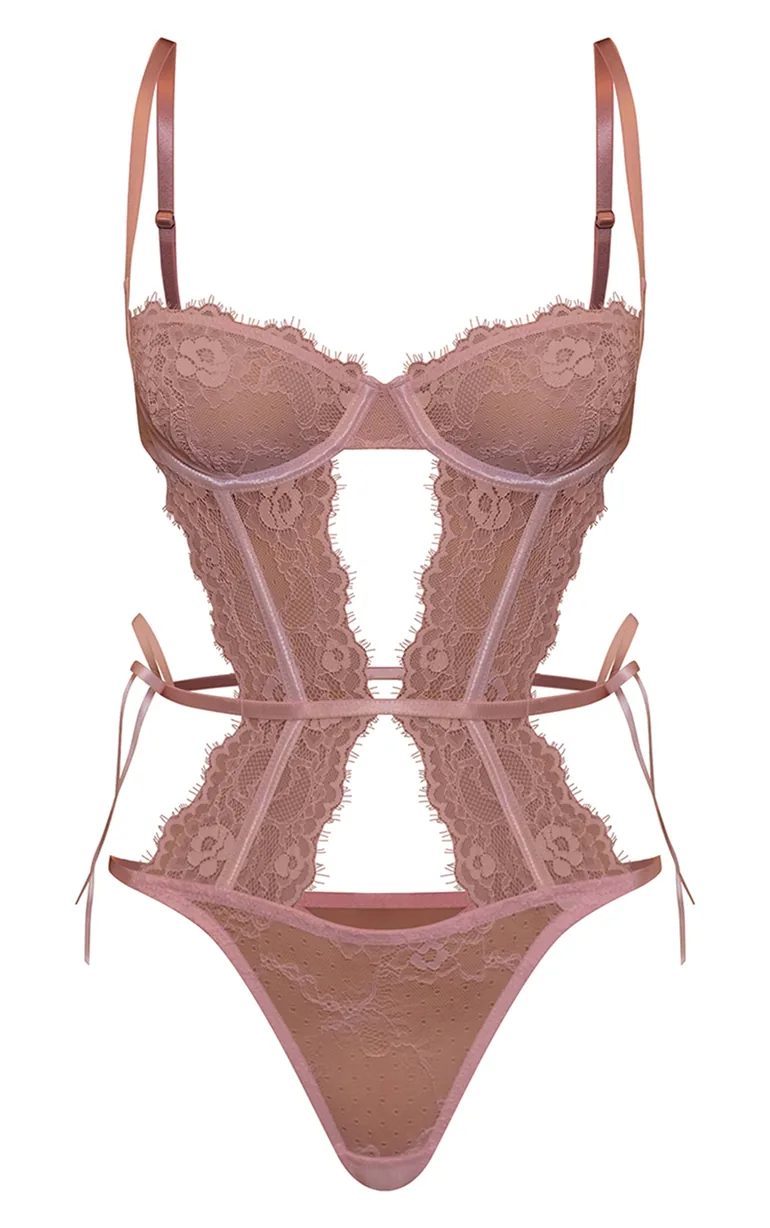 لانجري بريتي ليتل ثينق باللون الزهري - 1