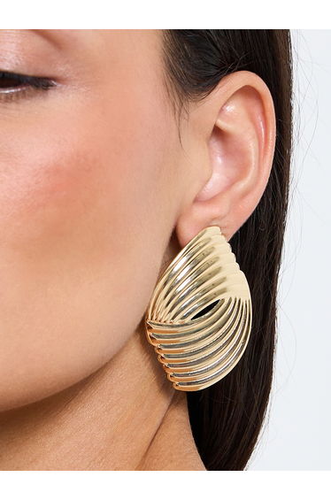 Textured Stud Earrings