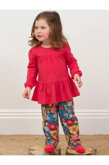 Easy breezy tunic raspberry