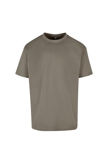 New Morning Studios Mens Jersey Cotton Oversized T-Shirt - Pale Olive