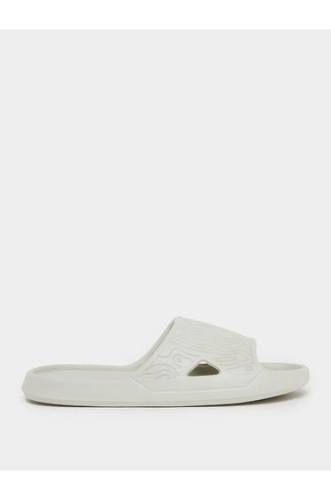 Men White Comfort Slip-On Slides
