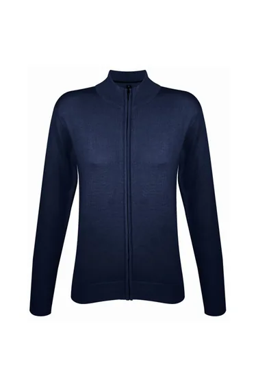 SOLS Womens/Ladies Gordon Full Zip Cardigan - Navy