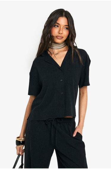Premium Linen Short Sleeve Shirt