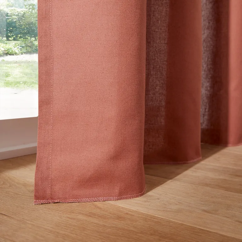 ستارة قطن مزموم لون بني - 9