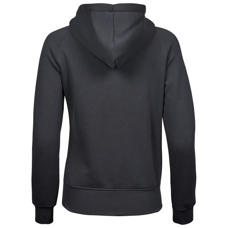 Tee Jays Womens/Ladies Fashion Zip Hoodie - Dark Grey - 1
