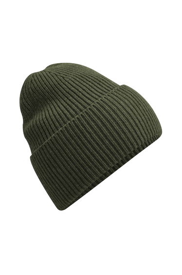 Beechfield Unisex Adult Cuffed Oversized Beanie - Olive