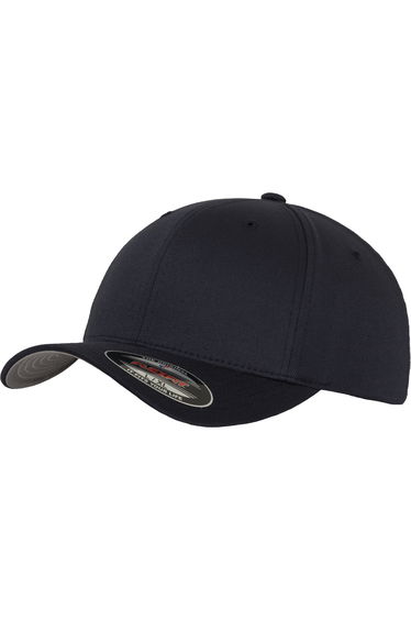 Yupoong Mens Flexfit Fitted Baseball Cap - Dark Navy