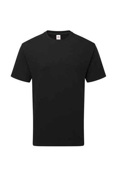 Fruit of the Loom Adult Cotton T-Shirt - Black