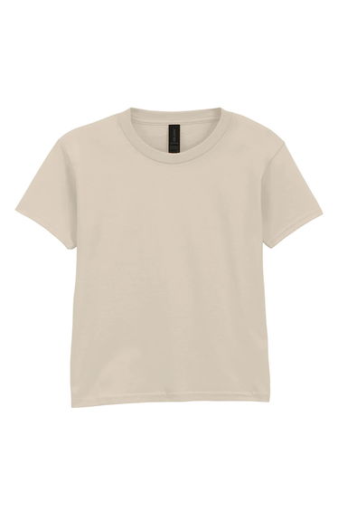 Gildan Childens/Kids SoftStyle Ringspun T-Shirt - Sand