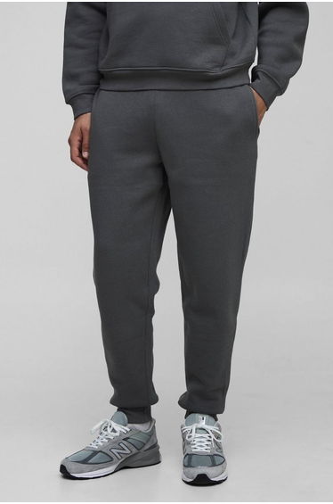 Basic Regular Fit Jogger - charcoal