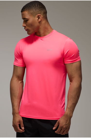 Man Active Regular Fit T-shirt - pink