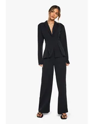 بنطلون بأرجل مستقيمة بخصر عالي - 2