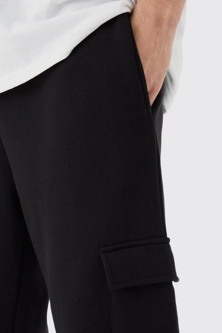 Tall Relaxed Fit Cargo Jogger - black - 2