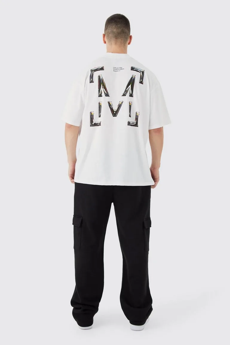Tall Relaxed Fit Cargo Jogger - black - 1