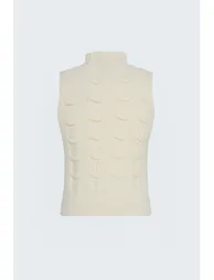 Braided Zero Sleeve Knitwear - 1