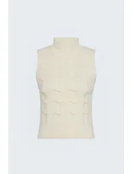 Braided Zero Sleeve Knitwear - 3