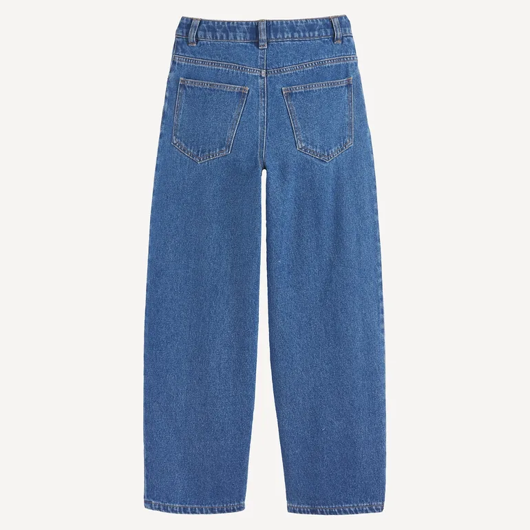 Baggy Wide Leg Jeans - 4
