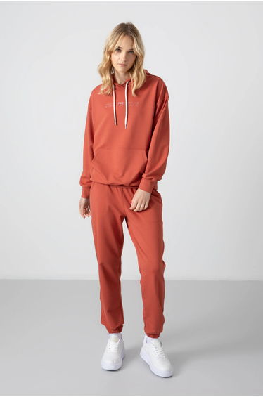 TOMMY Oversized Hooded Sweatshirt And Pants Set