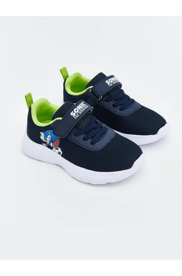 Sonic Printed Baby Boys' Sneakers