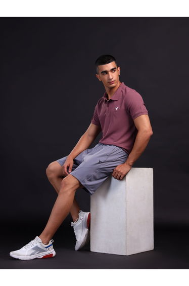 Solid 2-Way Stretch Shorts