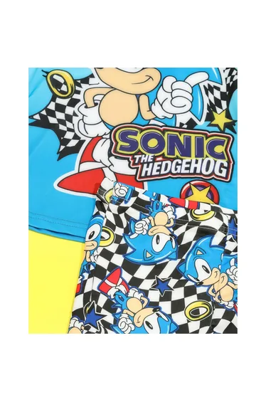 بدلة سباحة باللون الأزرق