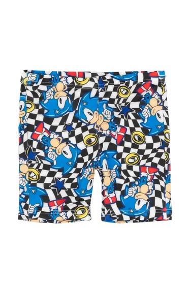 بدلة سباحة باللون الأزرق