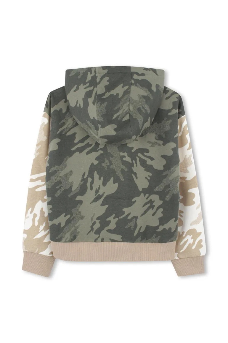 Timberland Hooded Zip Through Camo - 1
