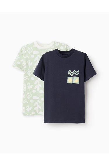 P2 Tshirt Jersey Dark Blue