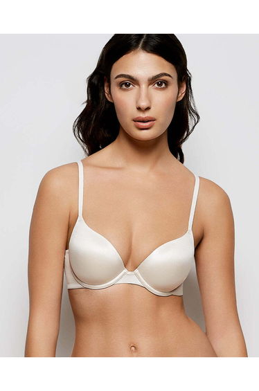 Comfort Lightly Lined Demi Bra in Ivory Dawn