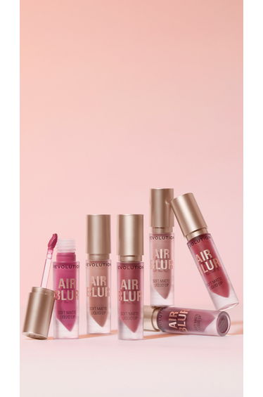 Revolution Air Blur Matte Liquid Lipstick Black Cherry product thumbnail 3