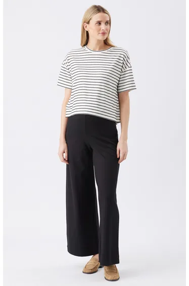 Isha Wide Leg Pant (Black)