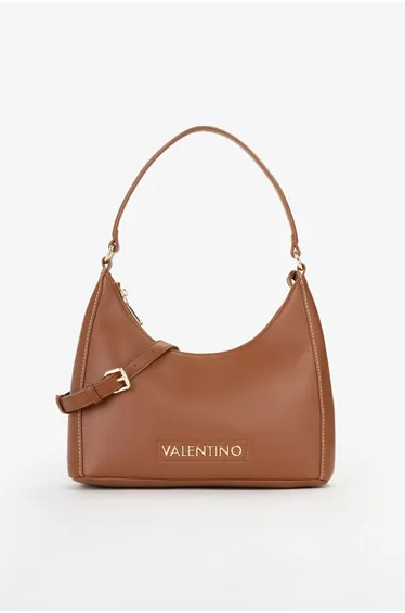 Valentino Aury Hobo Bag Tan