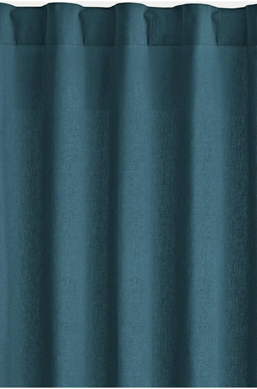 Scenario Single Cotton Curtain with Concealed Tabs
