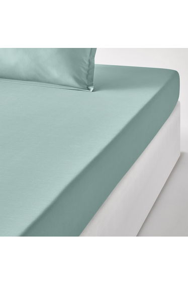 Best Quality Plain Cotton Percale Fitted Sheet