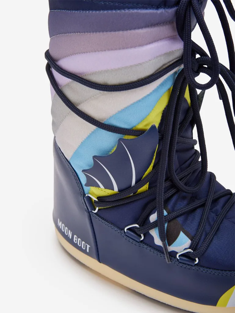 Boys Icon Dragon Boots in Blue - 3