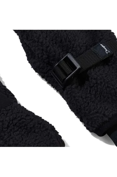 قفازات فليس لون أسود