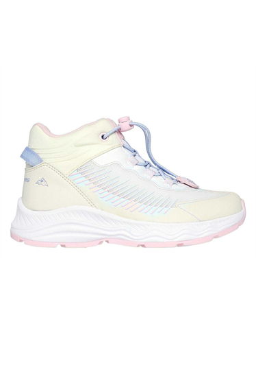 Skechers Childrens/Kids Adventurer Low Cut Trainers - Off White/Pink