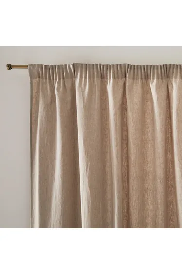 Onega Washed Linen Curtain with Gathers