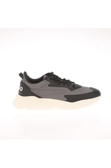 Men's Hugo Leon Running Trainers in Grey